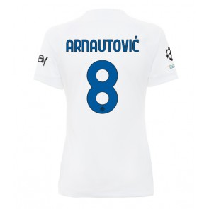 Inter Milan Marko Arnautovic #8 Bortatröja Dam 2023-24 Kortärmad